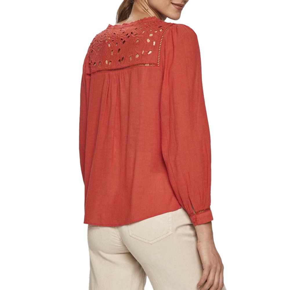 Red Viscose Shirt
