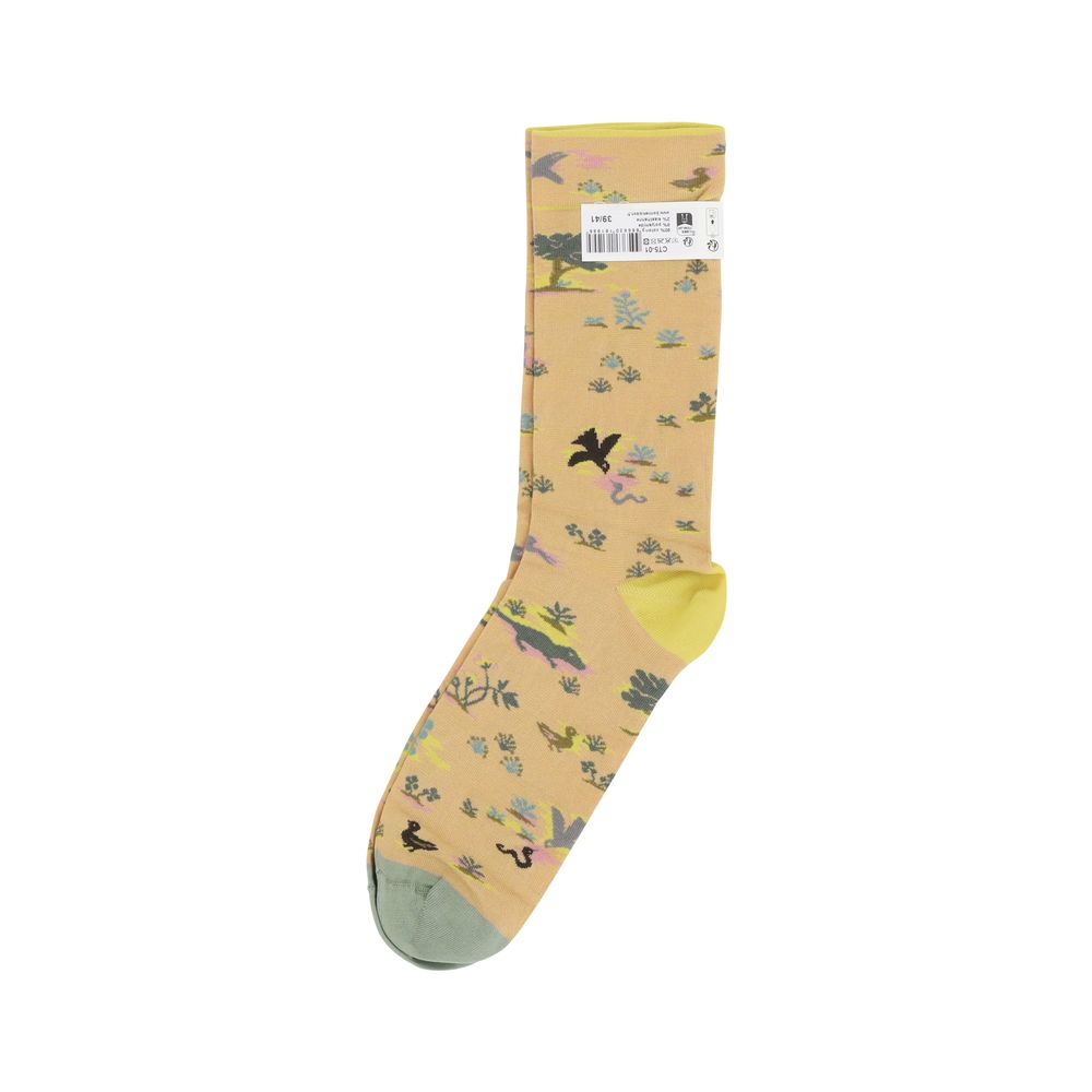 Nature-inspired pattern Socks