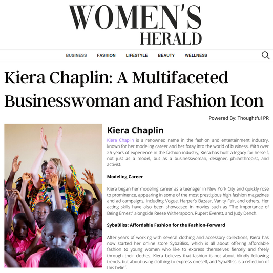 Kiera Chaplin: A Multifaceted Businesswoman and Fashion Icon