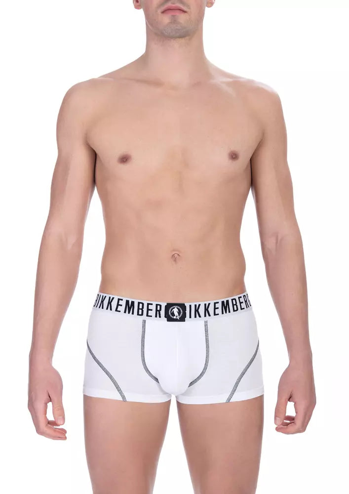White Cotton Men Underwear Pack