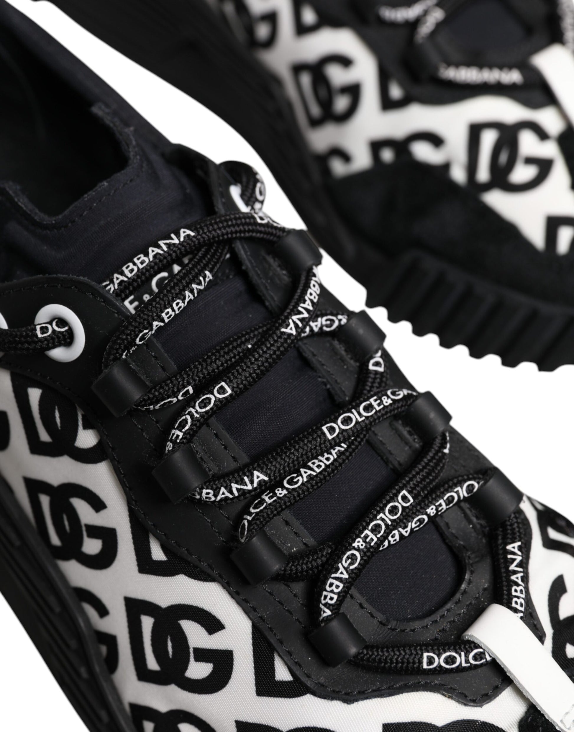 Black Logo Lace Up Low Top NS1 Sneakers Shoes