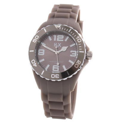 Brown Rubber Watch