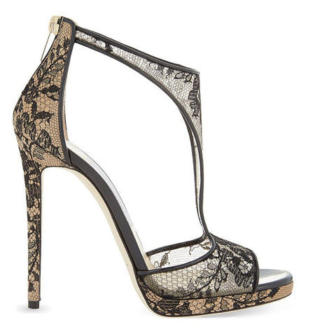 Lace Stilettos for Alluring Style