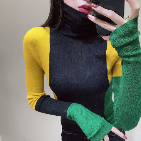 Color Matching Sweater