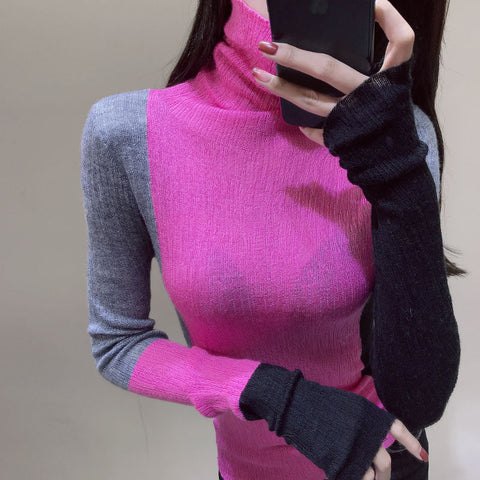 Color Matching Sweater