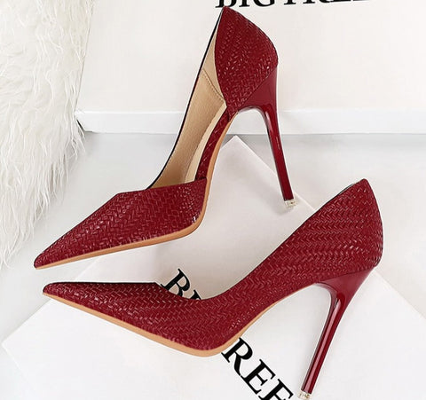 Pointy High Heels Pumps